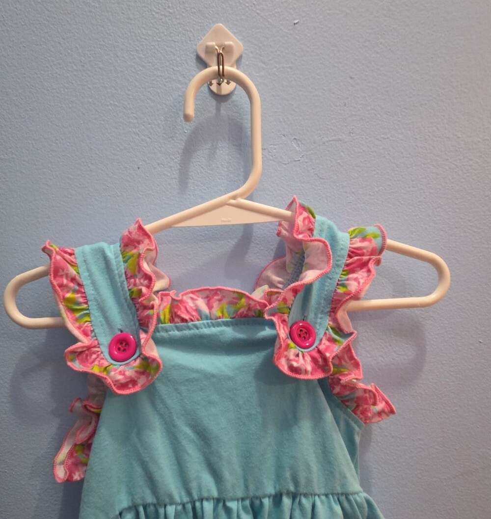 Floral Ruffle Bubble Romper - Picture 4 of 15